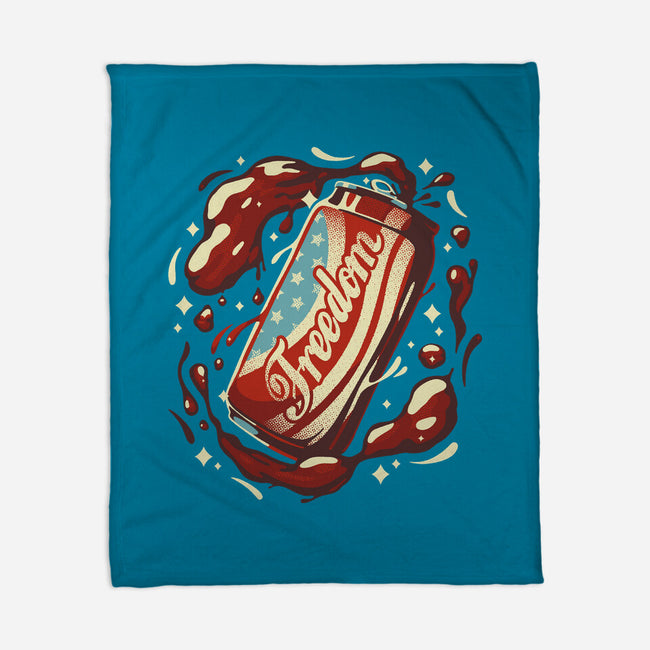 Freedom USA Soda Can-None-Fleece-Blanket-tobefonseca