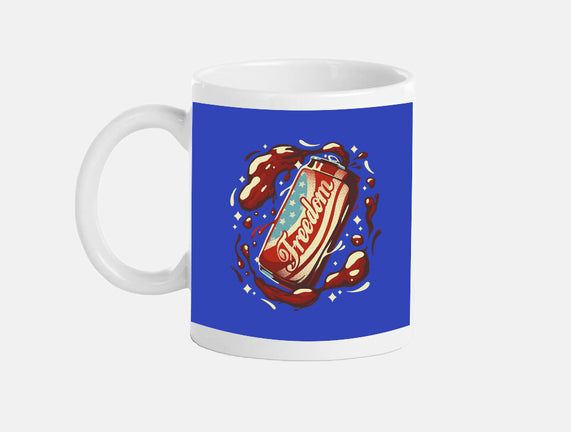 Freedom USA Soda Can