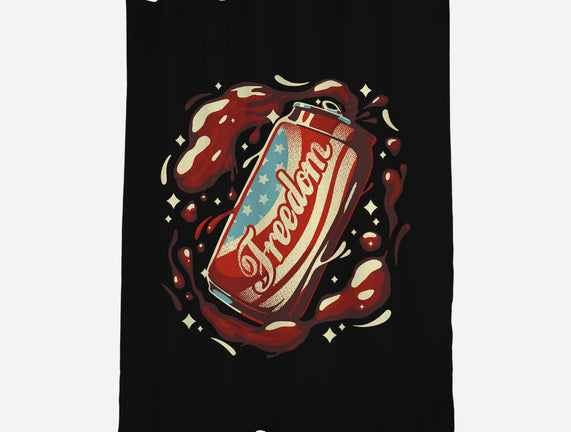 Freedom USA Soda Can