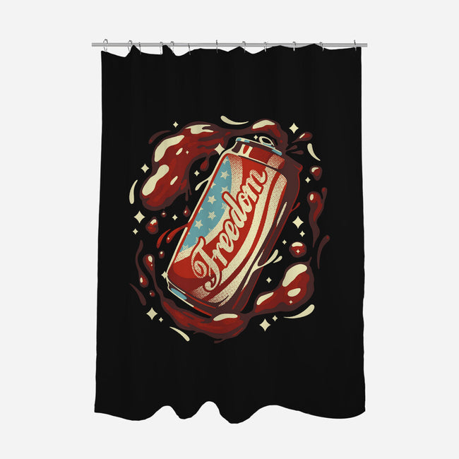 Freedom USA Soda Can-None-Polyester-Shower Curtain-tobefonseca