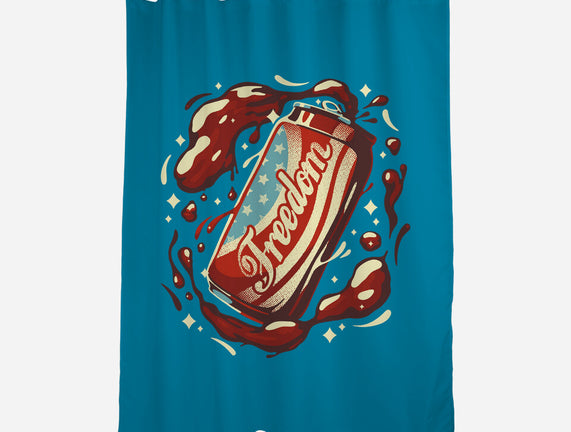 Freedom USA Soda Can