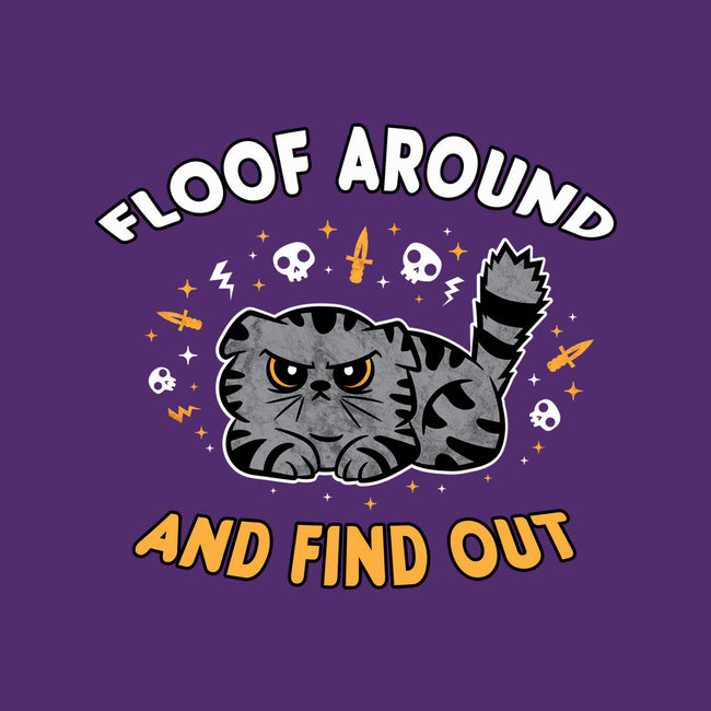 Floof Around And Find Out-None-Fleece-Blanket-hbdesign