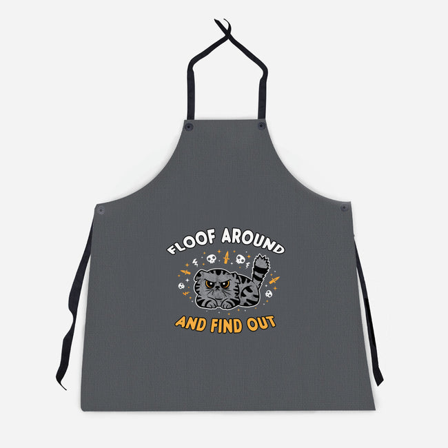 Floof Around And Find Out-Unisex-Kitchen-Apron-hbdesign