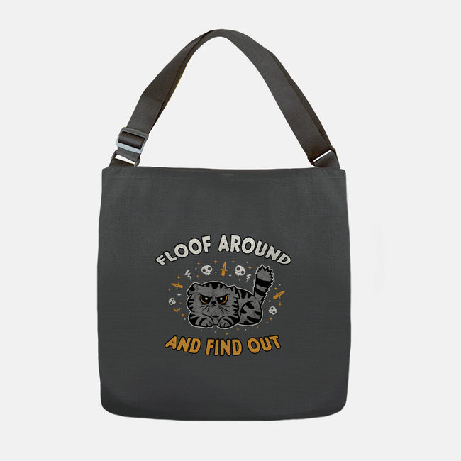 Floof Around And Find Out-None-Adjustable Tote-Bag-hbdesign