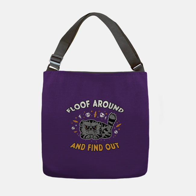 Floof Around And Find Out-None-Adjustable Tote-Bag-hbdesign