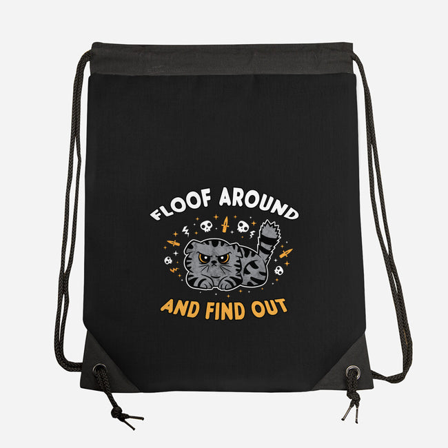 Floof Around And Find Out-None-Drawstring-Bag-hbdesign