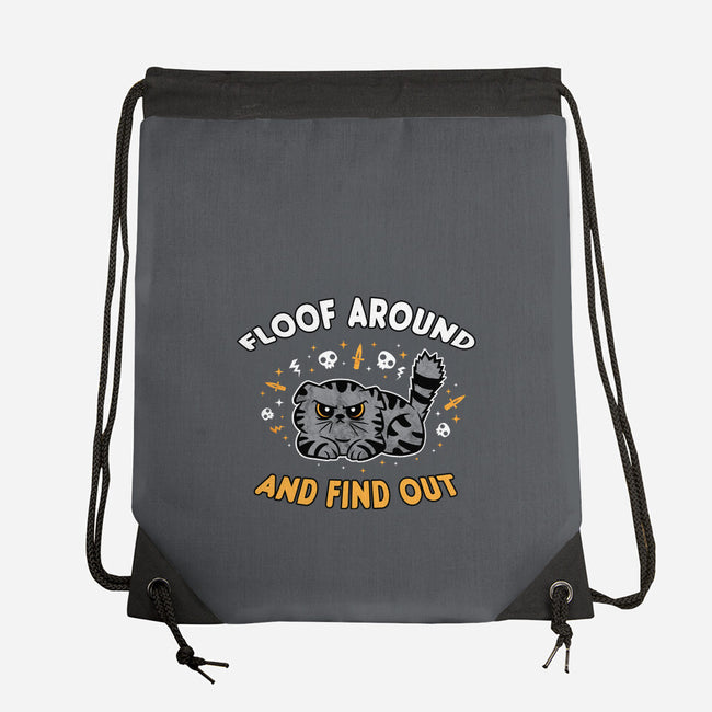 Floof Around And Find Out-None-Drawstring-Bag-hbdesign