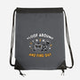 Floof Around And Find Out-None-Drawstring-Bag-hbdesign