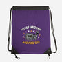 Floof Around And Find Out-None-Drawstring-Bag-hbdesign