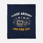 Floof Around And Find Out-None-Fleece-Blanket-hbdesign