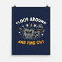 Floof Around And Find Out-None-Matte-Poster-hbdesign