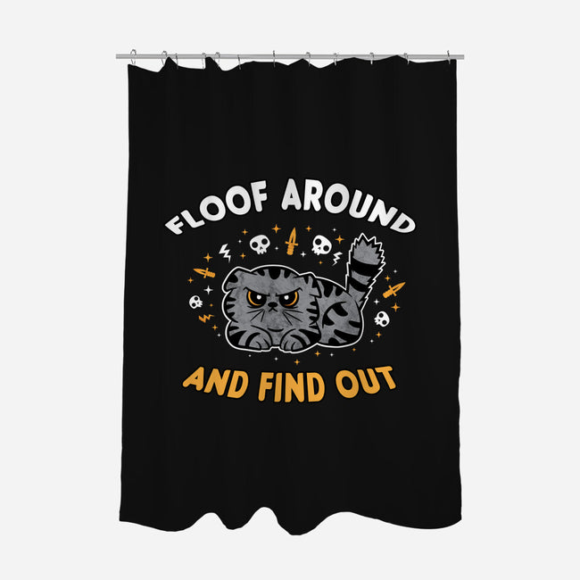 Floof Around And Find Out-None-Polyester-Shower Curtain-hbdesign