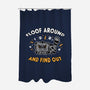Floof Around And Find Out-None-Polyester-Shower Curtain-hbdesign
