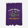 Floof Around And Find Out-None-Polyester-Shower Curtain-hbdesign