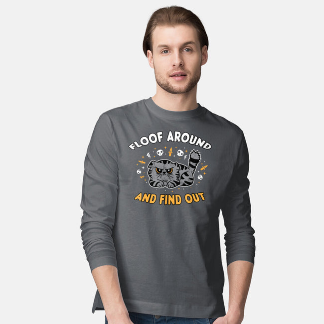 Floof Around And Find Out-Mens-Long Sleeved-Tee-hbdesign
