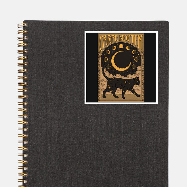 Carpe Noctem-None-Glossy-Sticker-Thiago Correa