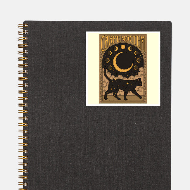 Carpe Noctem-None-Glossy-Sticker-Thiago Correa