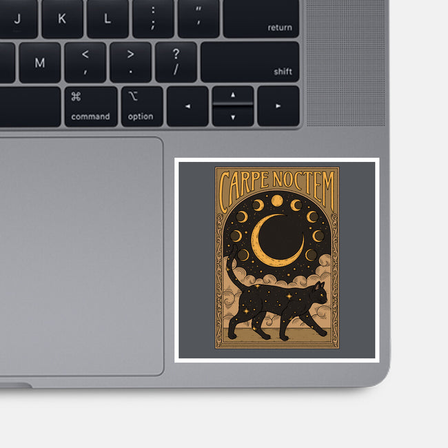 Carpe Noctem-None-Glossy-Sticker-Thiago Correa