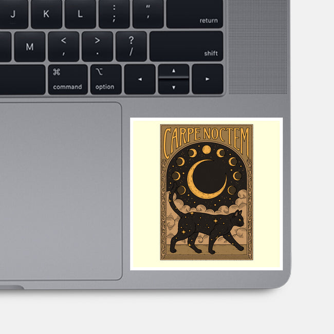 Carpe Noctem-None-Glossy-Sticker-Thiago Correa