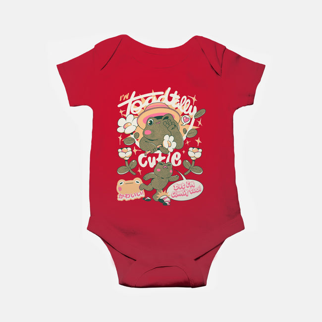 I'm Toadally Cutie-Baby-Basic-Onesie-ilustrata