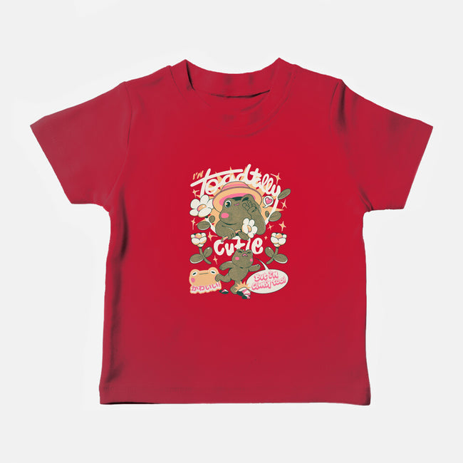 I'm Toadally Cutie-Baby-Basic-Tee-ilustrata
