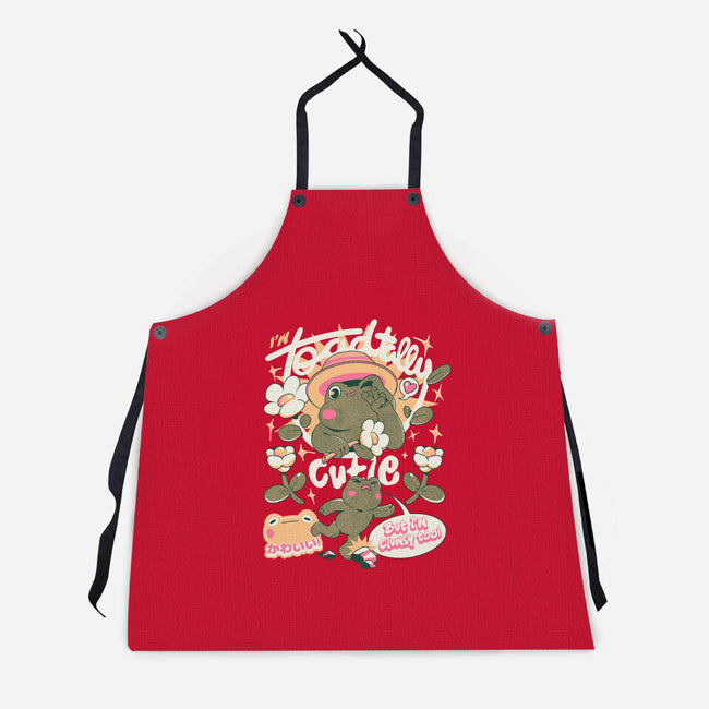 I'm Toadally Cutie-Unisex-Kitchen-Apron-ilustrata