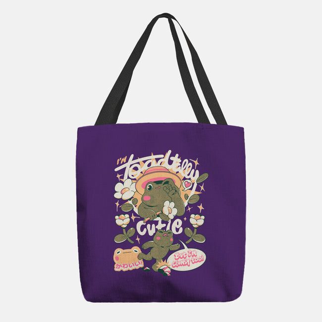 I'm Toadally Cutie-None-Basic Tote-Bag-ilustrata
