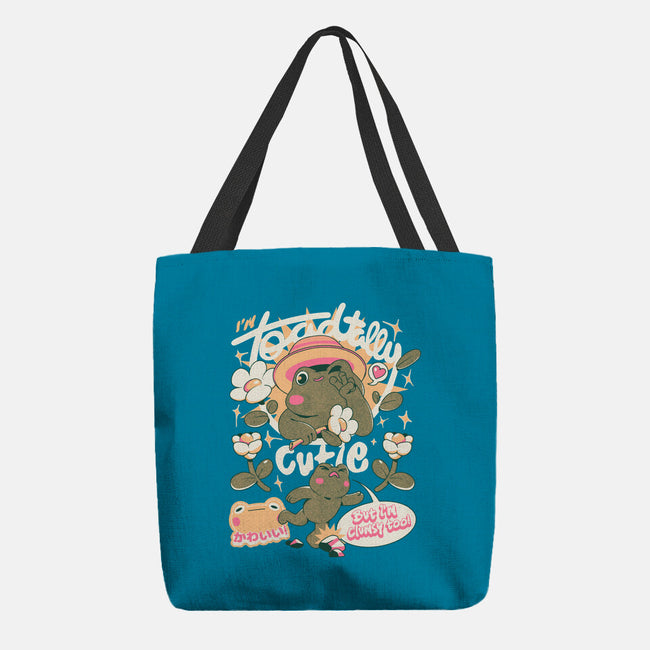 I'm Toadally Cutie-None-Basic Tote-Bag-ilustrata