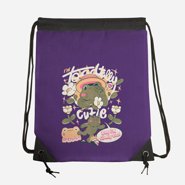 I'm Toadally Cutie-None-Drawstring-Bag-ilustrata