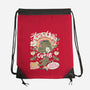 I'm Toadally Cutie-None-Drawstring-Bag-ilustrata