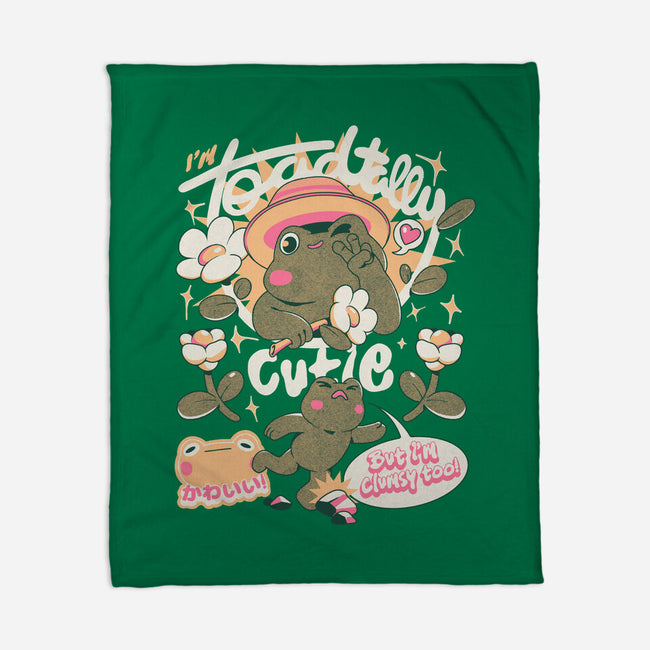I'm Toadally Cutie-None-Fleece-Blanket-ilustrata