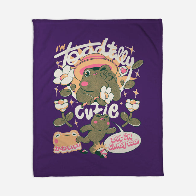 I'm Toadally Cutie-None-Fleece-Blanket-ilustrata