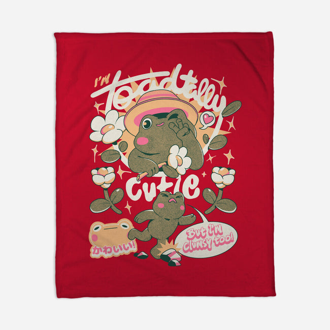 I'm Toadally Cutie-None-Fleece-Blanket-ilustrata