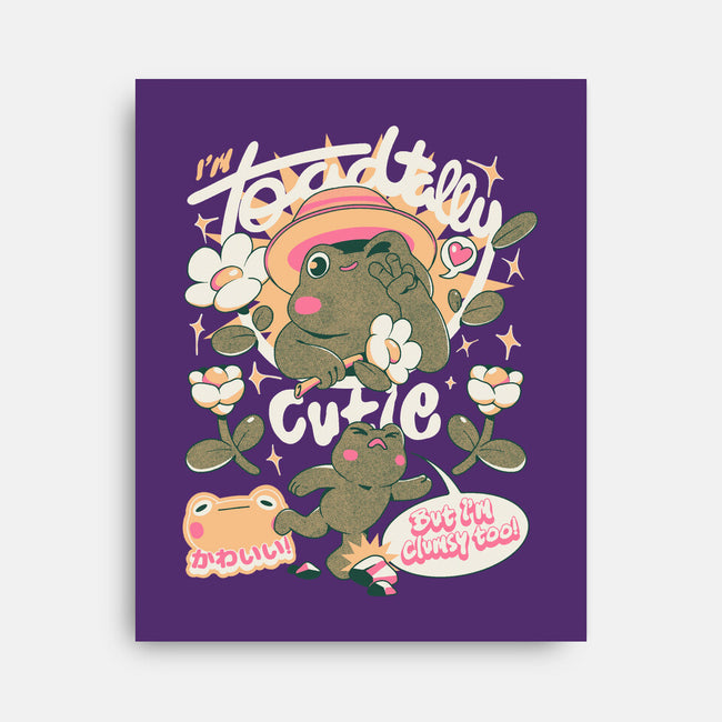 I'm Toadally Cutie-None-Stretched-Canvas-ilustrata