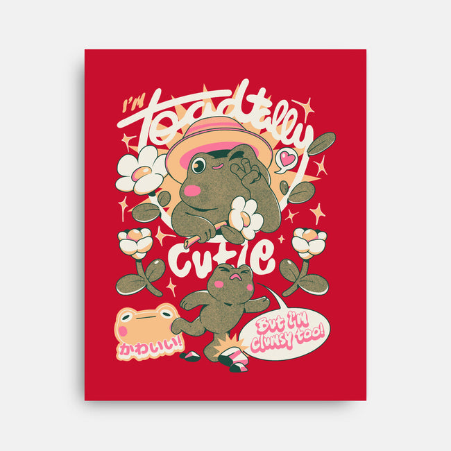 I'm Toadally Cutie-None-Stretched-Canvas-ilustrata