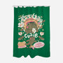 I'm Toadally Cutie-None-Polyester-Shower Curtain-ilustrata