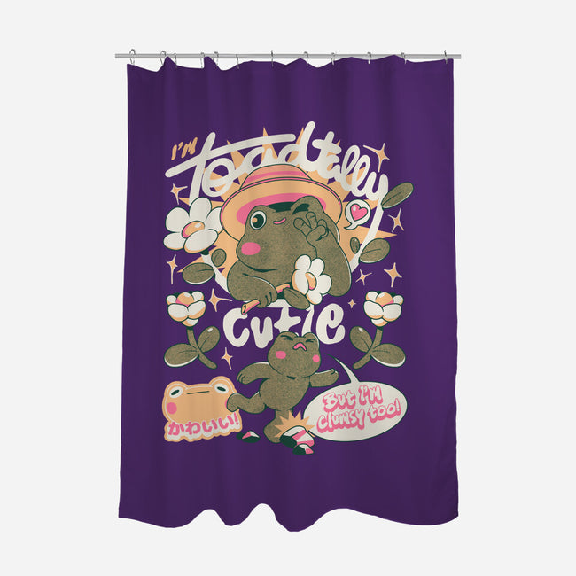 I'm Toadally Cutie-None-Polyester-Shower Curtain-ilustrata