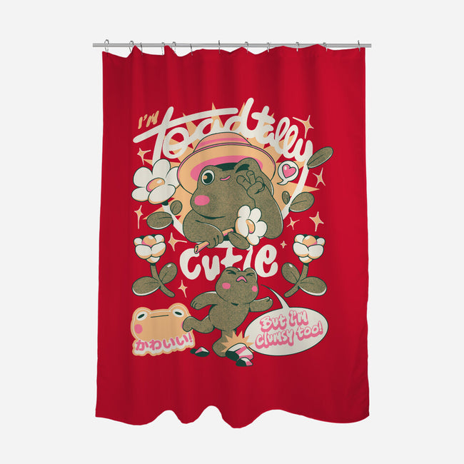 I'm Toadally Cutie-None-Polyester-Shower Curtain-ilustrata