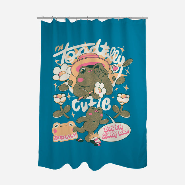 I'm Toadally Cutie-None-Polyester-Shower Curtain-ilustrata
