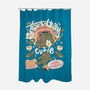 I'm Toadally Cutie-None-Polyester-Shower Curtain-ilustrata