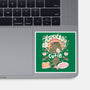 I'm Toadally Cutie-None-Glossy-Sticker-ilustrata
