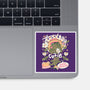 I'm Toadally Cutie-None-Glossy-Sticker-ilustrata