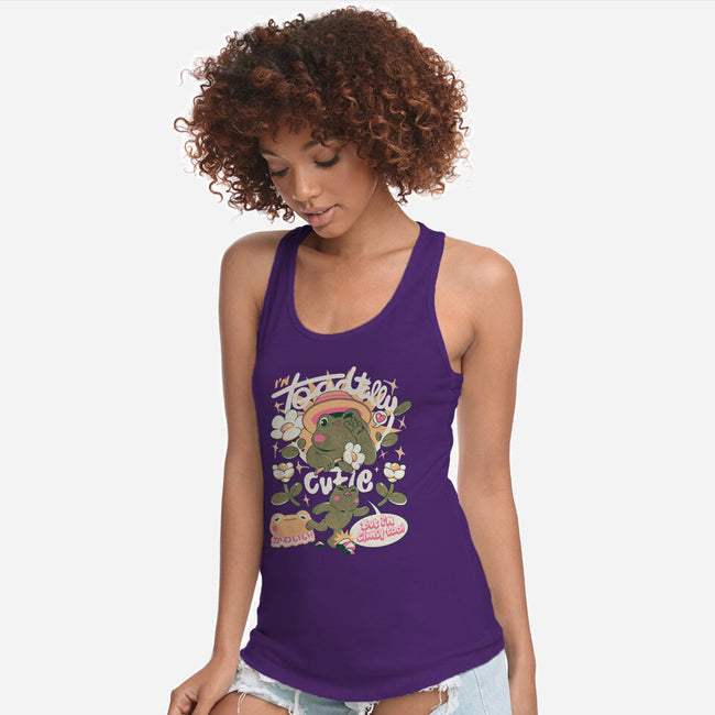I'm Toadally Cutie-Womens-Racerback-Tank-ilustrata