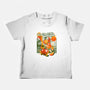 Tiny Drinks Sunset-Baby-Basic-Tee-ilustrata