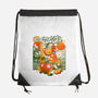 Tiny Drinks Sunset-None-Drawstring-Bag-ilustrata