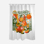 Tiny Drinks Sunset-None-Polyester-Shower Curtain-ilustrata