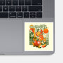 Tiny Drinks Sunset-None-Glossy-Sticker-ilustrata