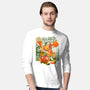 Tiny Drinks Sunset-Mens-Long Sleeved-Tee-ilustrata