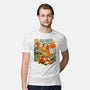 Tiny Drinks Sunset-Mens-Premium-Tee-ilustrata