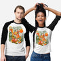 Tiny Drinks Sunset-Unisex-Baseball-Tee-ilustrata